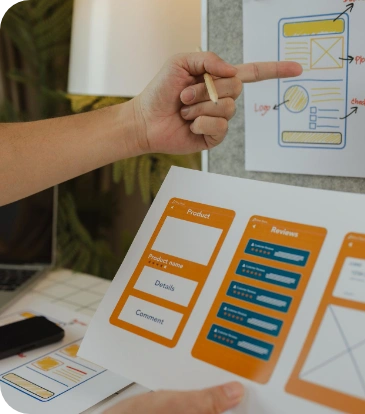 UI/UX Strategy & Wireframing