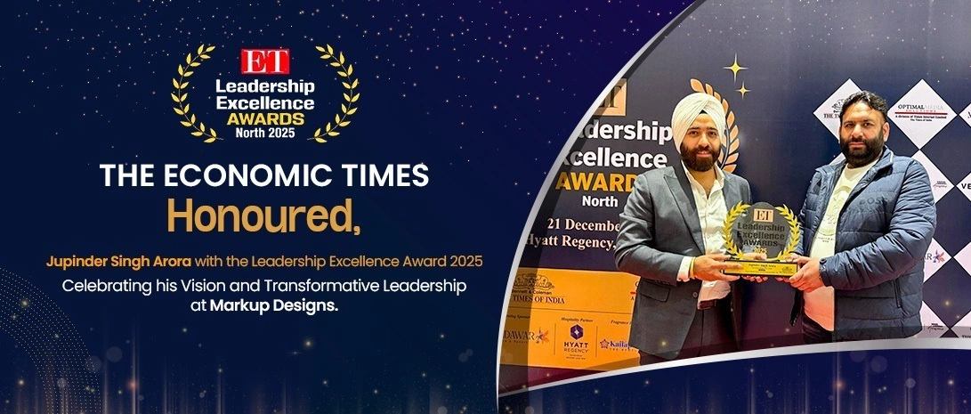 Markup Designs Celebrates Major Win at ET Leadership Excellence Awards 2025