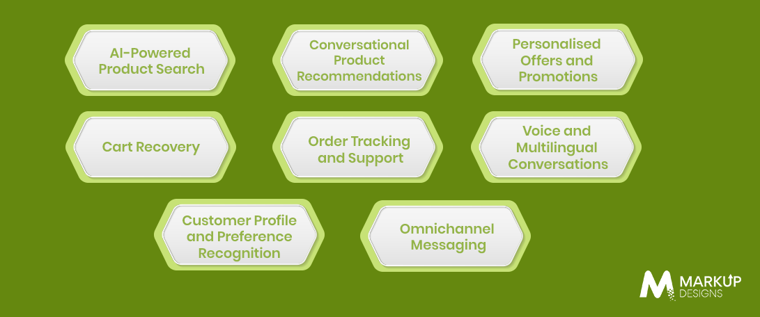 Key Features of eCommerce AI Chatbots That Drive Conversions